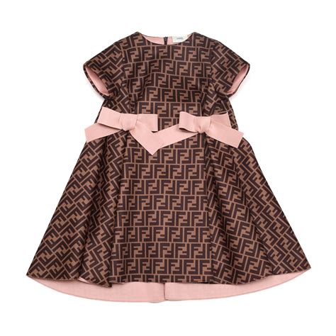 blue and white fendi dress|Fendi kids pink dresses.